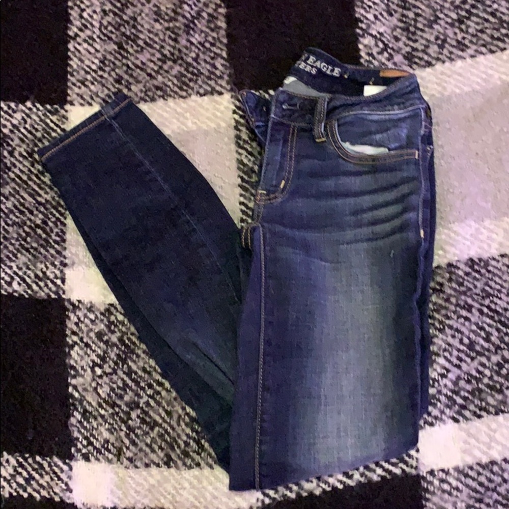 Dark wash jeans